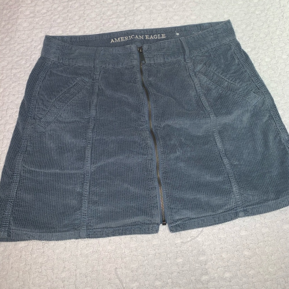 American eagle blue skirt